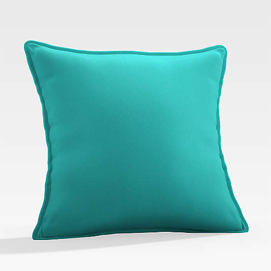 Sunbrella ® Canvas Aruba 20" Sq. Outdoor Pillow