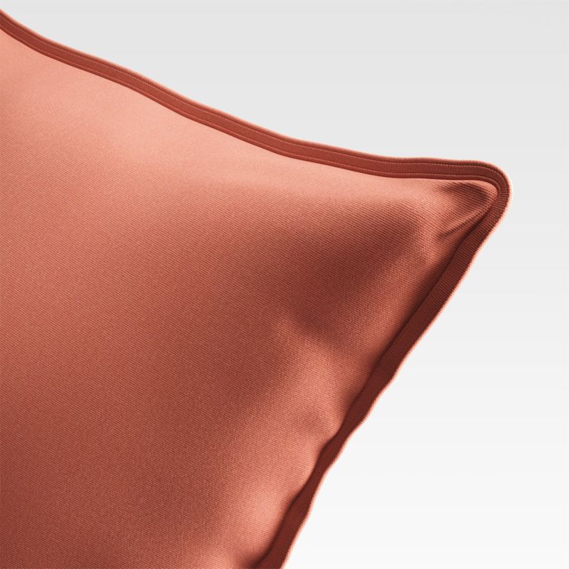 Sunbrella ® Coral 20"x20" Outdoor Pillow - image 2 of 4