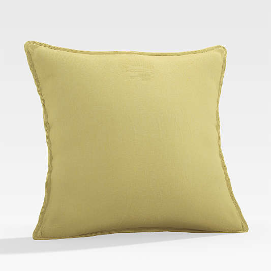 Sunbrella ® Wheat 20" Outdoor Pillow