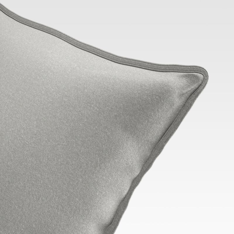 Sunbrella ® Graphite 20"x20" Outdoor Pillow - image 3 of 5