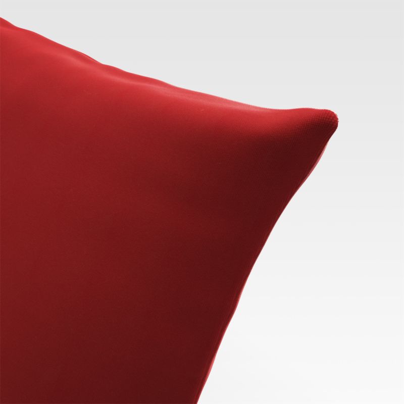 Sunbrella ® 20"x13" Jockey Red Outdoor Lumbar Pillow - image 1 of 3