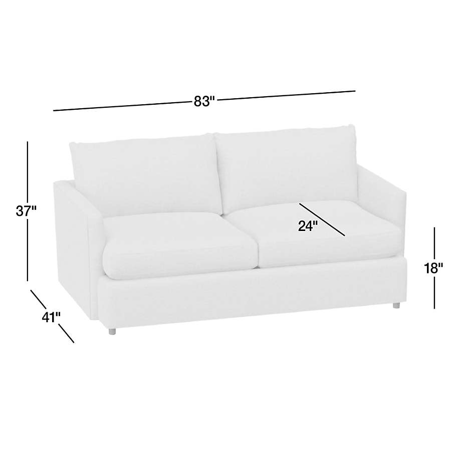 View Lounge 83" Sofa - image 6 of 18
