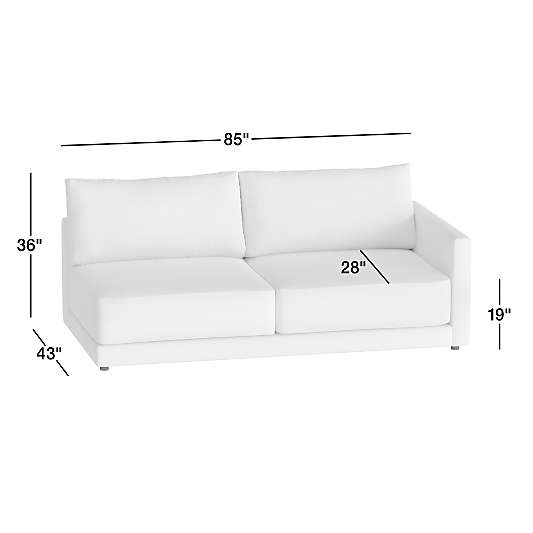 Gather Deep Right-Arm Sofa Sectional Piece