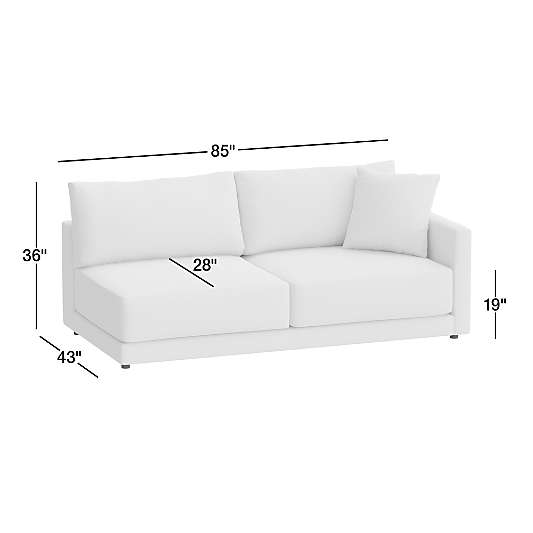 Gather Deep Right-Arm Sofa Sectional Piece