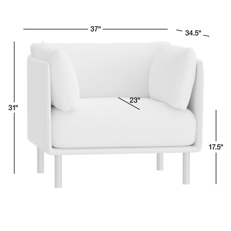 View Wells Accent Chair - image 2 of 6