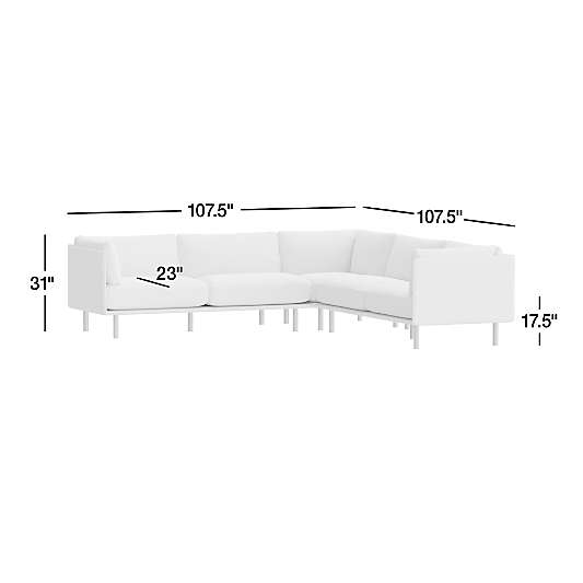 Wells 3-Piece Corner Sectional Sofa