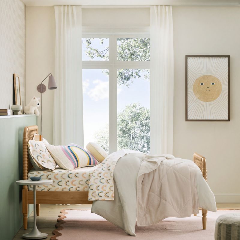 Jenny Lind Maple Wood Spindle Kids Full Bed - image 6 of 15