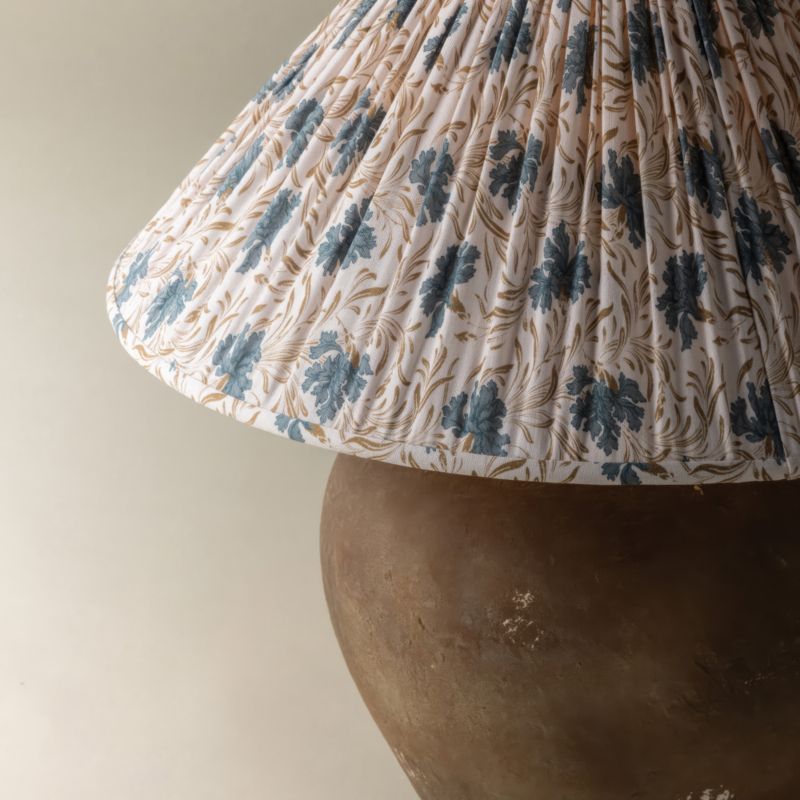 Calabria Table Lamp with Bloom Slate Shade 23" - image 4 of 5