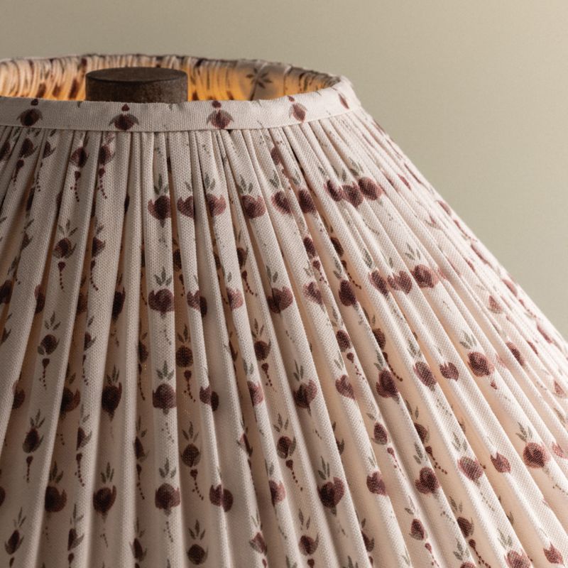 Calabria Table Lamp Primrose Red Shade 23" - image 2 of 5