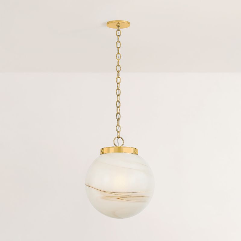 Ambra Large Glass Pendant 18.75" - image 1 of 9