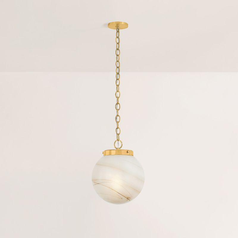 Ambra Small Glass Pendant 14.5" - image 1 of 10