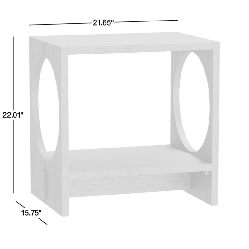 View Treasured Chestnut Red Kids Side Table by Jeremiah Brent - image 3 of 7