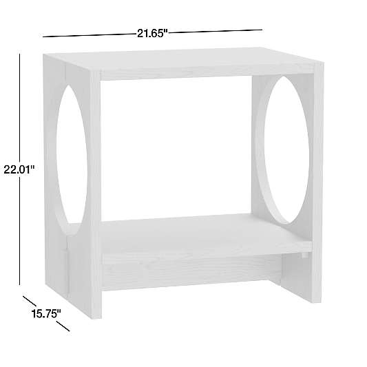 Treasured Chestnut Red Kids Side Table by Jeremiah Brent