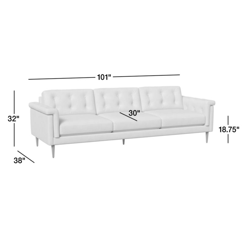 View Griffin 101" Grande Sofa - image 3 of 9