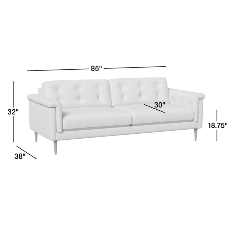 View Griffin 85" Sofa - image 3 of 9