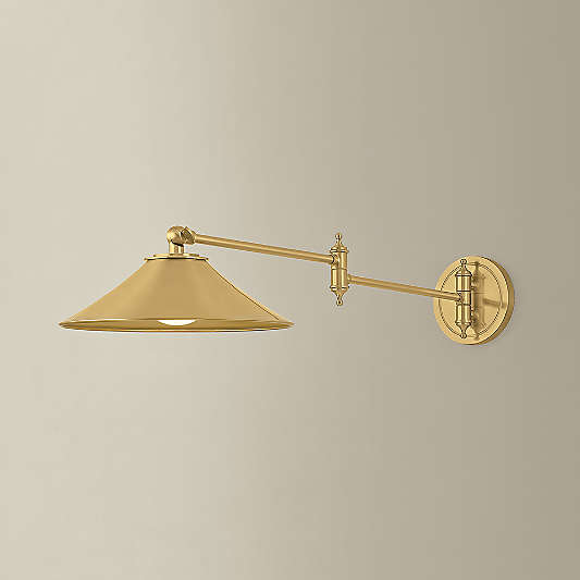 Lithgow Brass Wall Sconce 5.25"