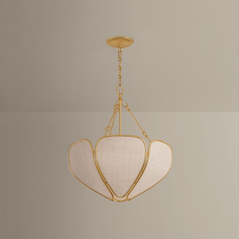 Bayville Small Natural Woven Pendant 20" - image 2 of 7
