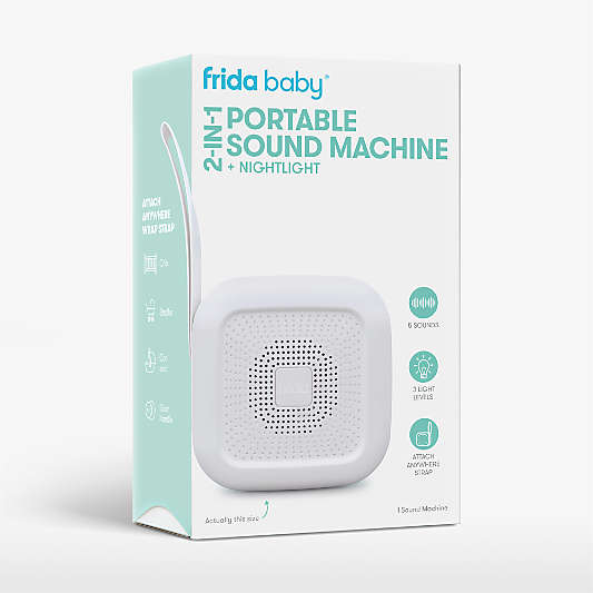 Fridababy® 2-in-1 Portable Baby Sound Machine and Nightlight