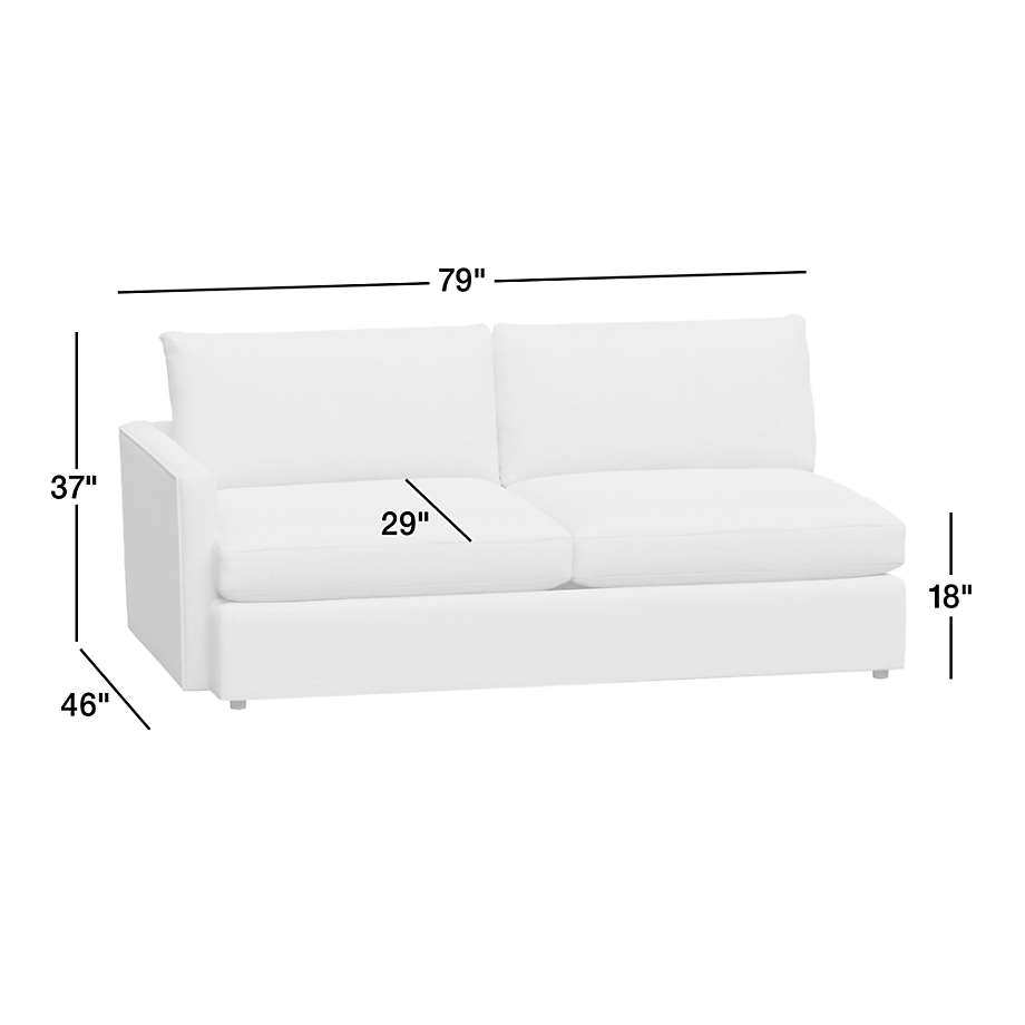 View Lounge Deep Left-Arm Sofa - image 4 of 5