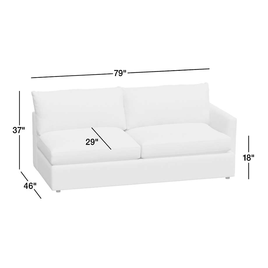 View Lounge Deep Right-Arm Sofa - image 4 of 5
