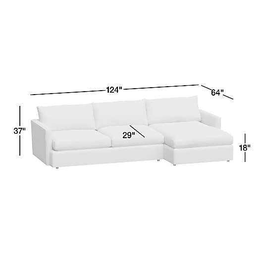 Lounge Deep 2-Piece Sectional Sofa