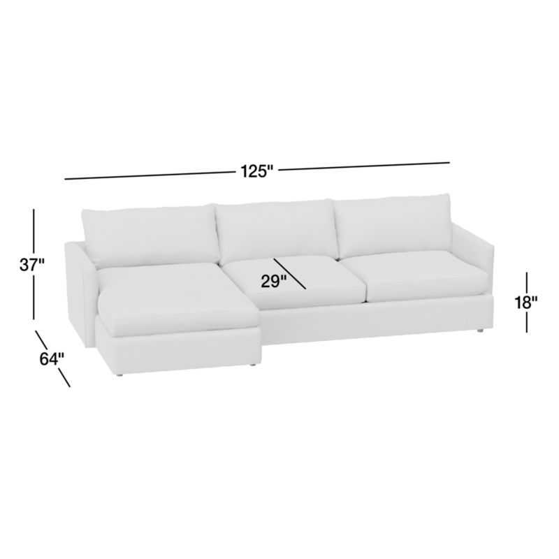 View Lounge Deep 2-Piece Sectional Sofa - image 3 of 12