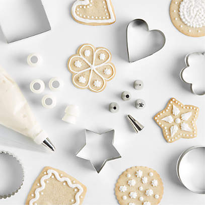 30-Piece Cookie Decorating Kit + Reviews | Crate & Barrel
