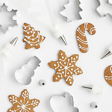 View 30-Piece Holiday Cookie Decorating Kit details