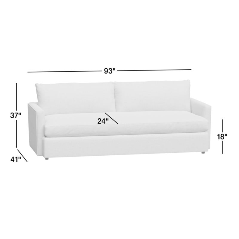 View Lounge Bench Sofa 93" - image 3 of 14