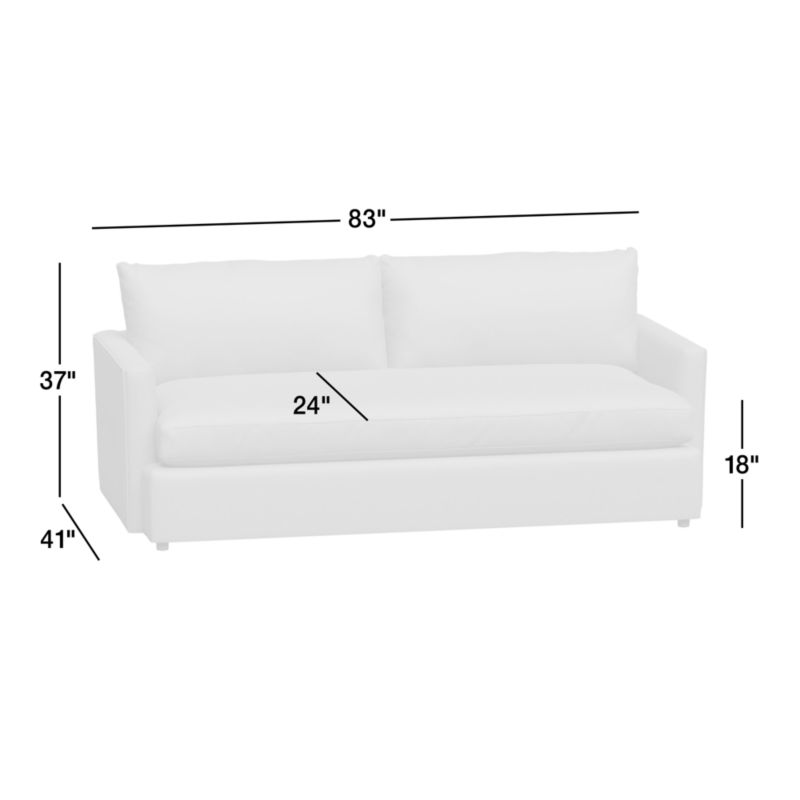 View Lounge Bench Sofa 83" - image 3 of 13