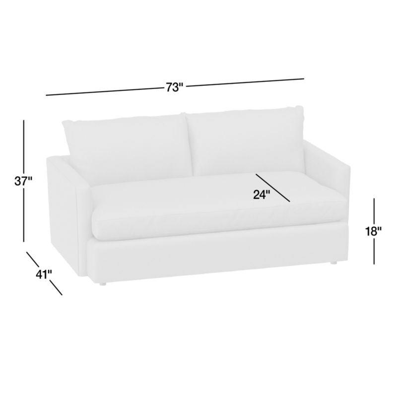 View Lounge Apartment Bench Sofa - image 3 of 14