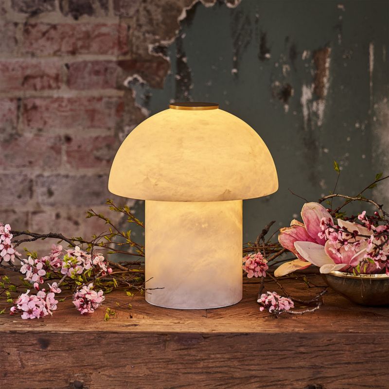Bonnie Alabaster Mini Lamp - image 3 of 8