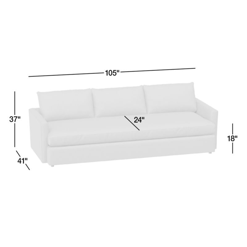 View Lounge Grande Bench Sofa - image 3 of 18