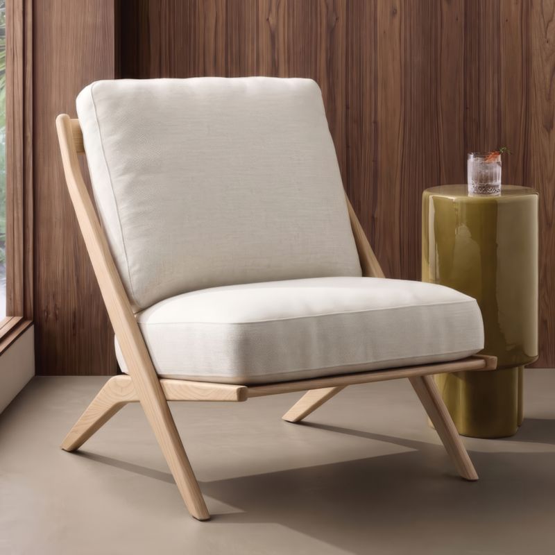 Pose Wood Accent Chair - image 3 of 8
