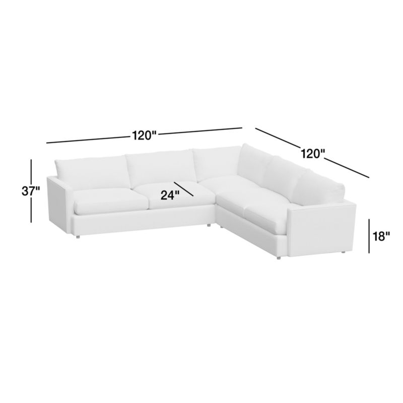 View Lounge 3-Piece L-Shaped Sectional Sofa - image 3 of 13