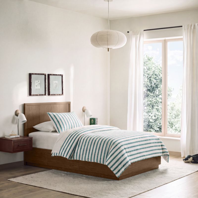 Oliver Deep Brown Wood Kids Twin Storage Bed - image 5 of 8