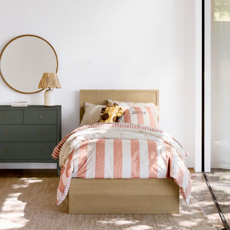 Oliver Natural Oak Wood Kids Full Bed - image 4 of 8