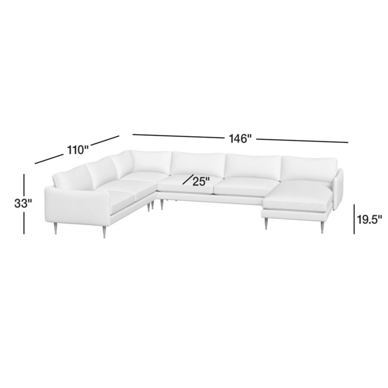 View Cosgrove 4-Piece L-Shaped Sectional Sofa with Chaise Lounge - image 3 of 8