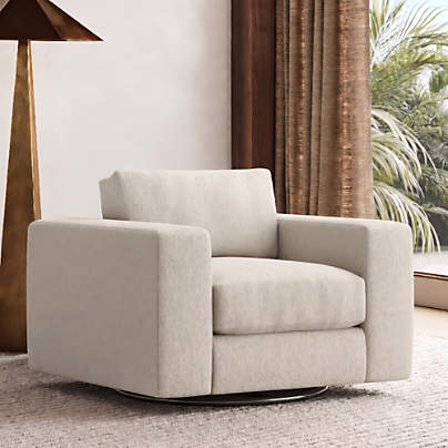 Oceanside Low 42" Swivel Chair
