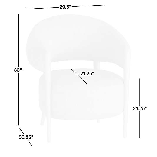 Santi Wood Accent Chair