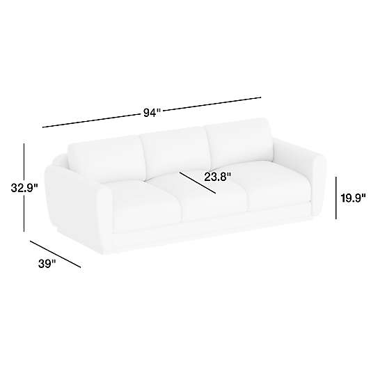 Deco Sofa (94"-104")
