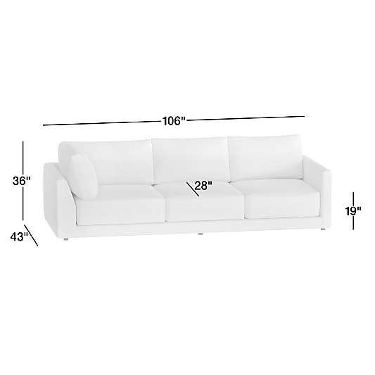 Gather Deep Right-Arm Corner Sofa Sectional Piece