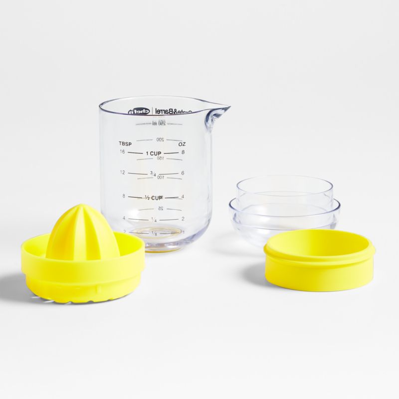 3-in-1 Salad Dressing Shaker | Crate & Barrel