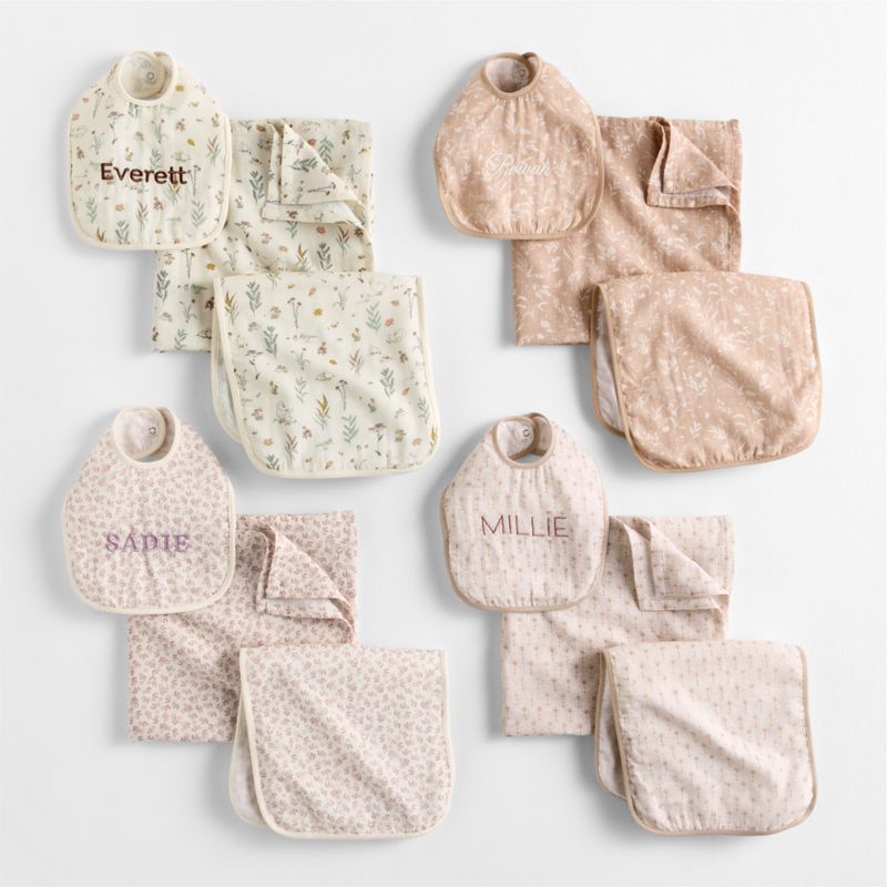 Camila Floral Printed 3-Piece Baby Gift Set - image 1 of 4