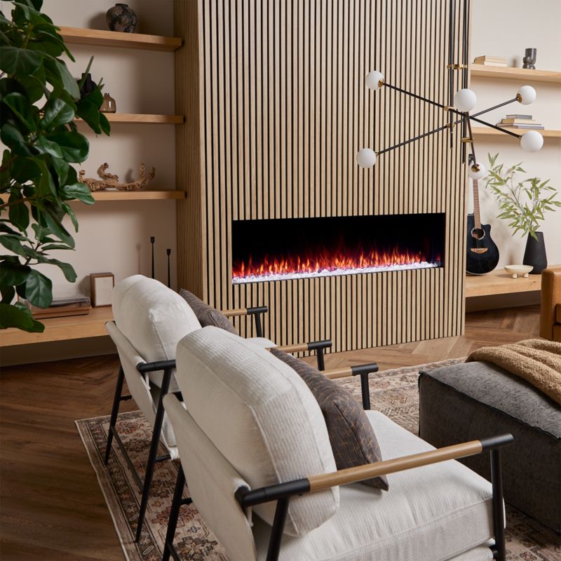 Designer Series 64" 3-Sided Electric Fireplace Insert - image 3 of 12