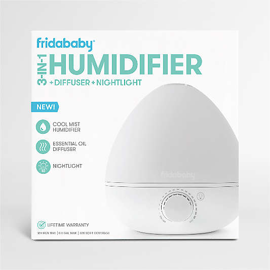 Fridababy® 3-in-1 Baby Humidifier, Diffuser and Nightlight