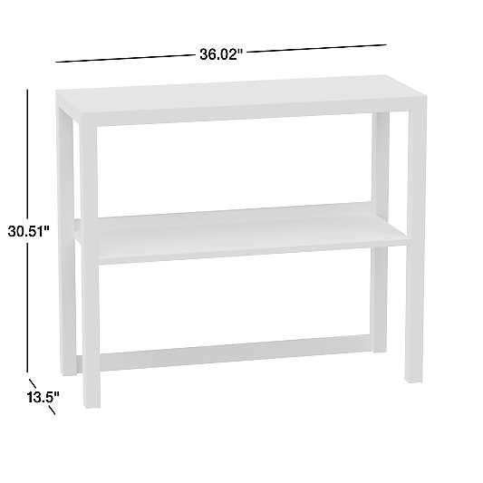 Ever Simple White Wood Kids Bookcase and Desk Hutch