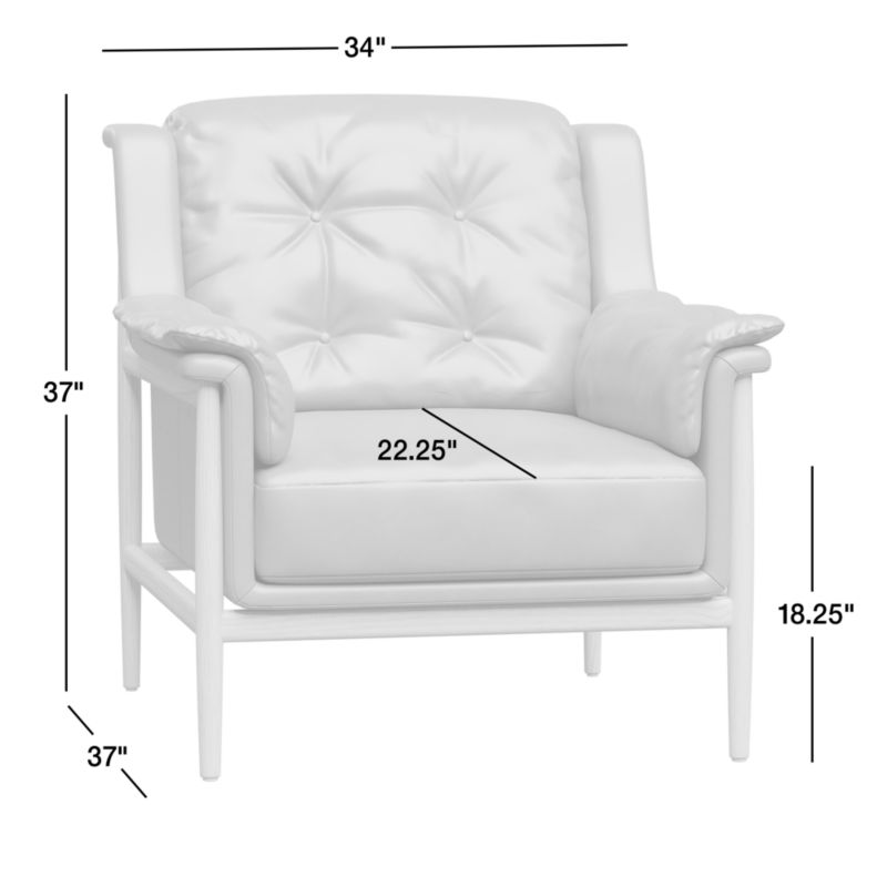 View Cigar Accent Chair - image 3 of 8