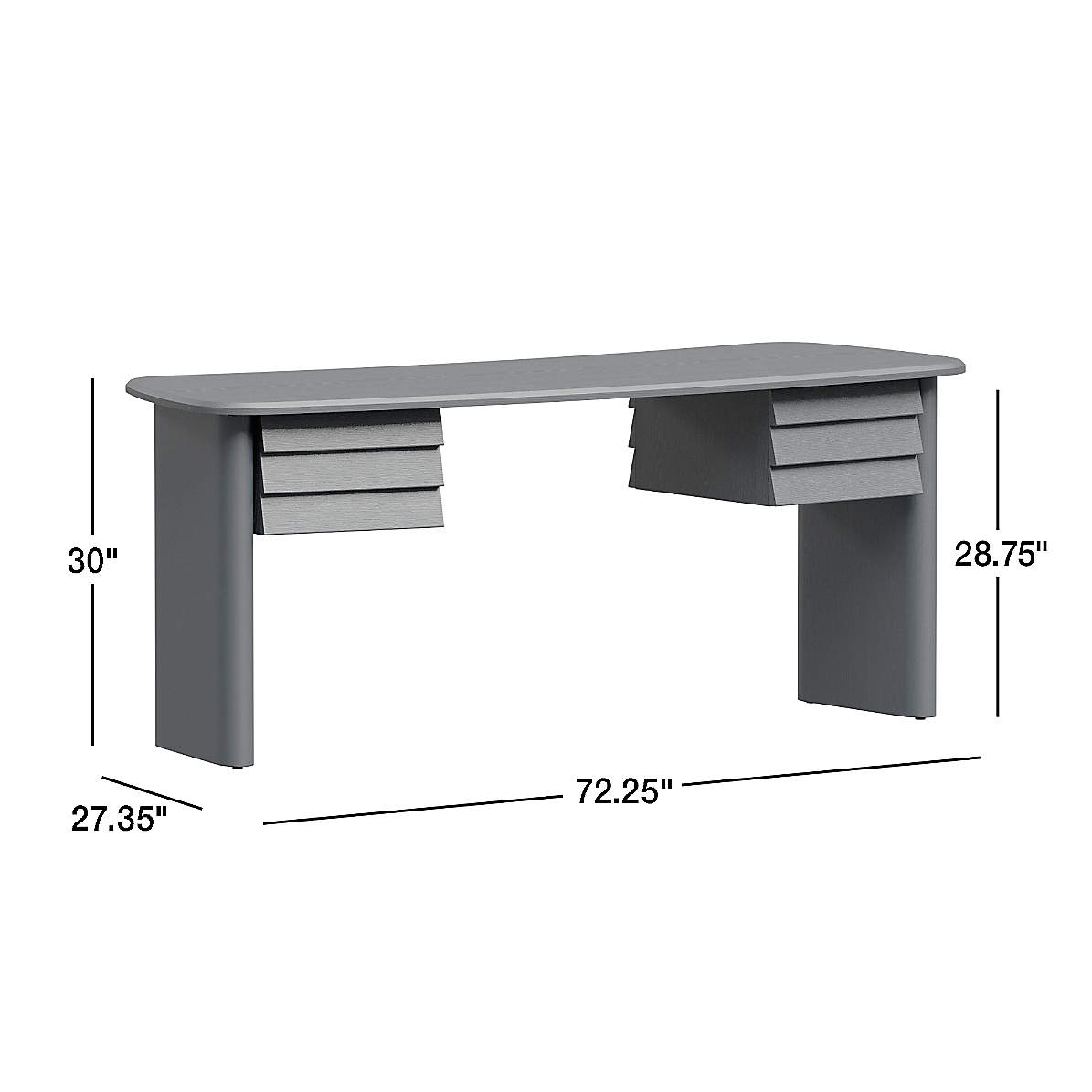 Crate and barrel online l shaped desk