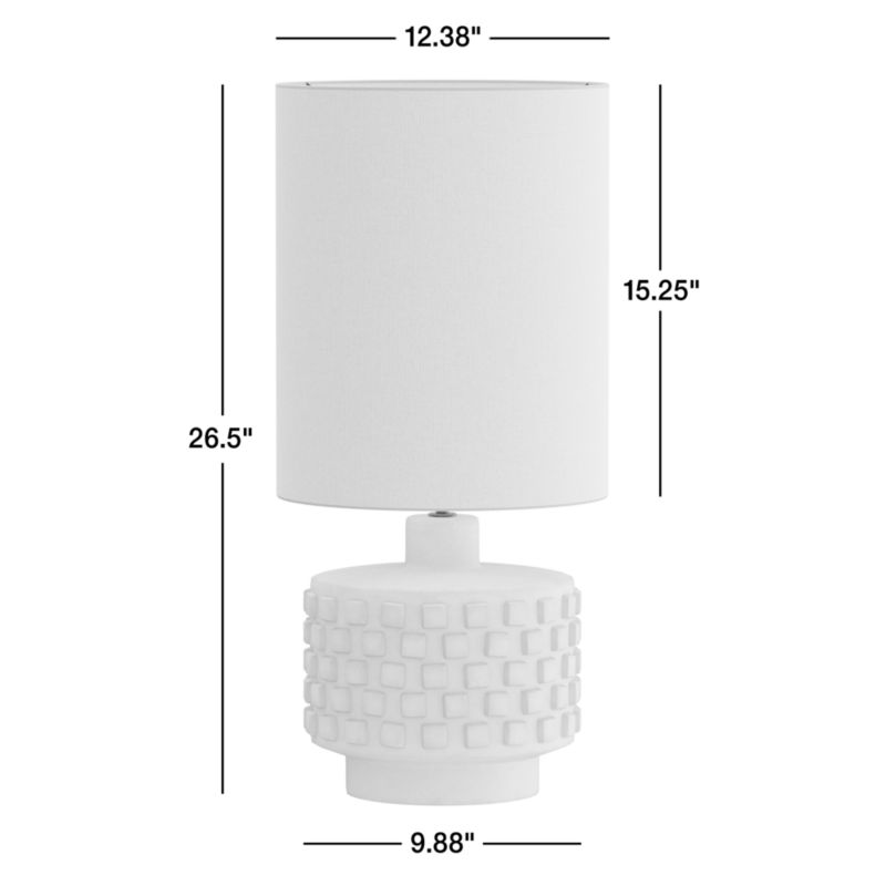 Eino Ivory Ceramic Table Lamp